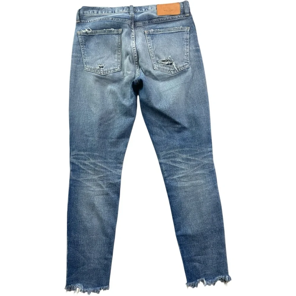 Moussy Vintage Glendele Distressed Jeans Size 27